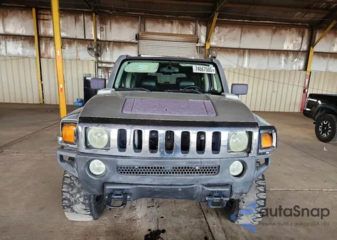 2007 Hummer H3 z USA, uszkodzony, nr VIN 5GTDN13E978230124